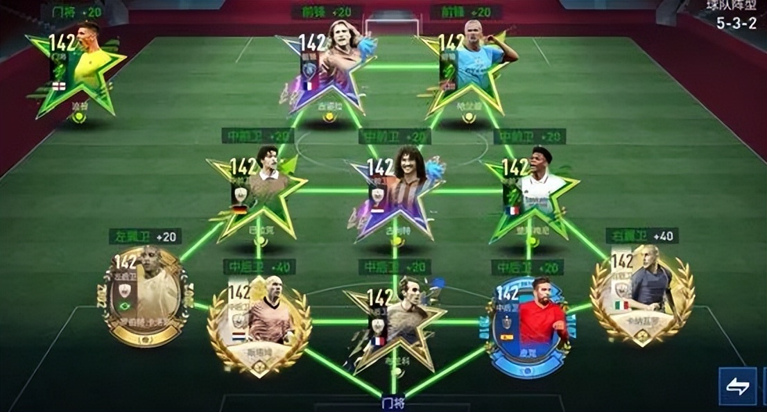 fifaonline4阵型532,fifa足球世界4421阵型怎么打