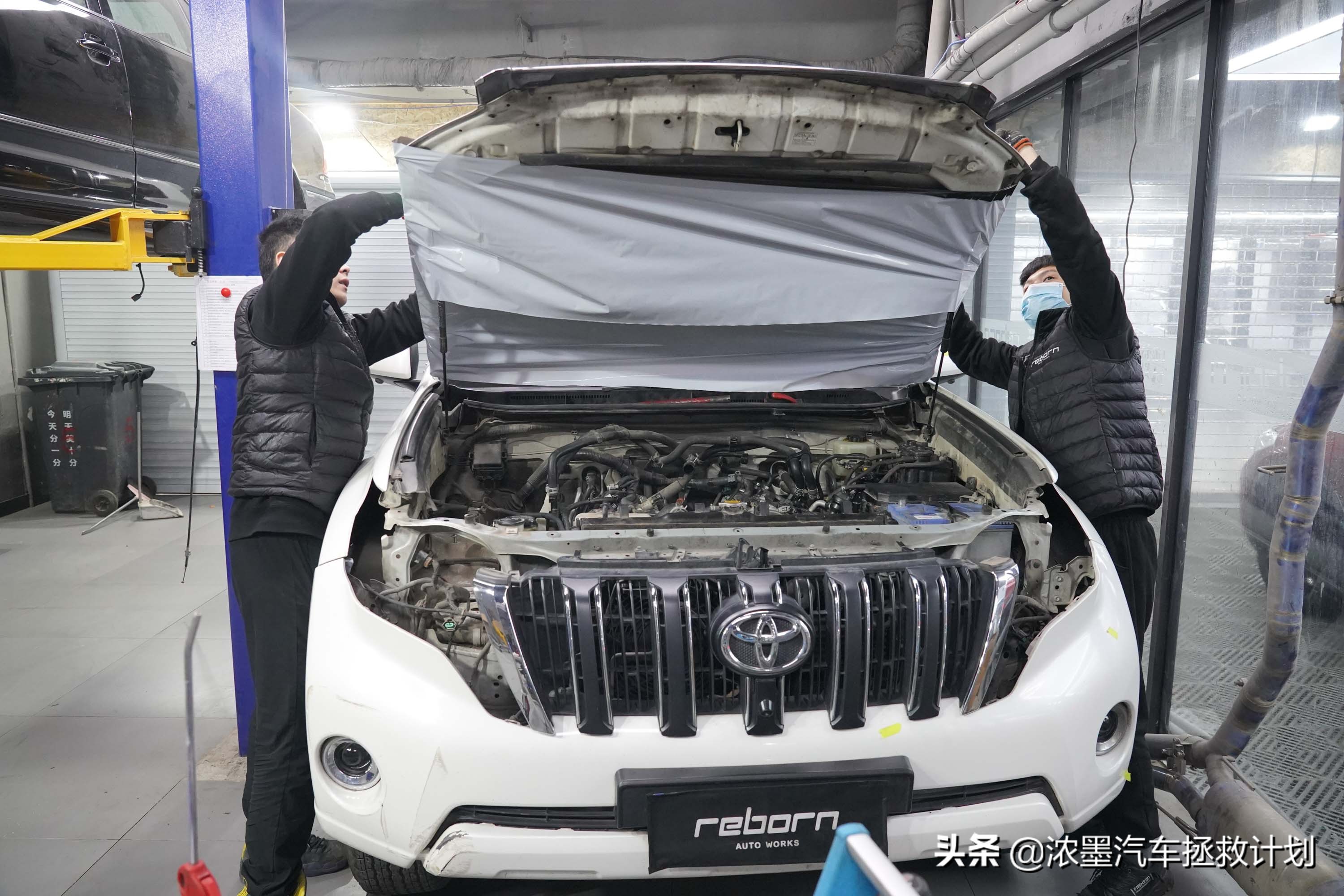 硬汉焕颜丰田普拉多续写越野传奇,修复翻新09年的丰田普拉多