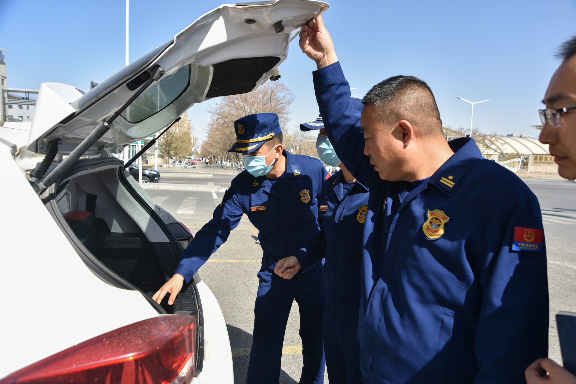 消防救援站开展警容风纪大检查,嘉峪关消防救援支队