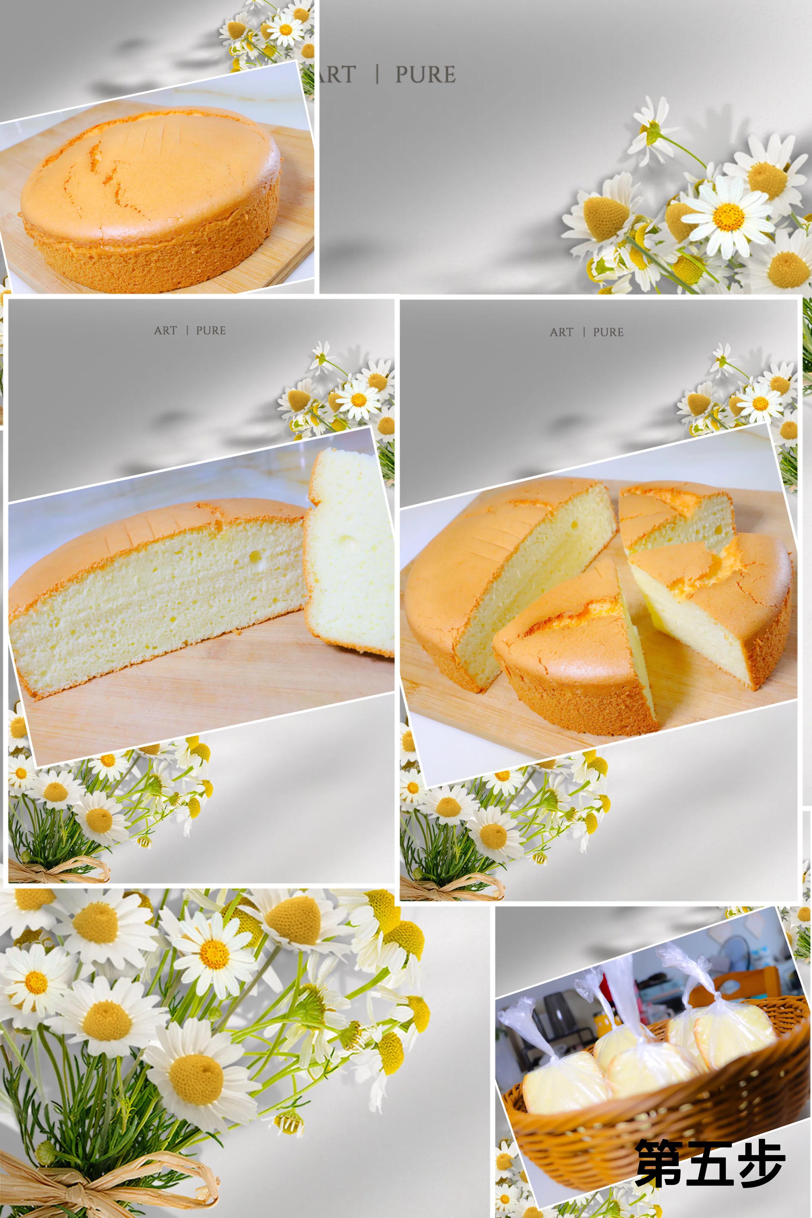 做12寸戚风蛋糕完整教程,8寸方形戚风蛋糕最佳配方教程