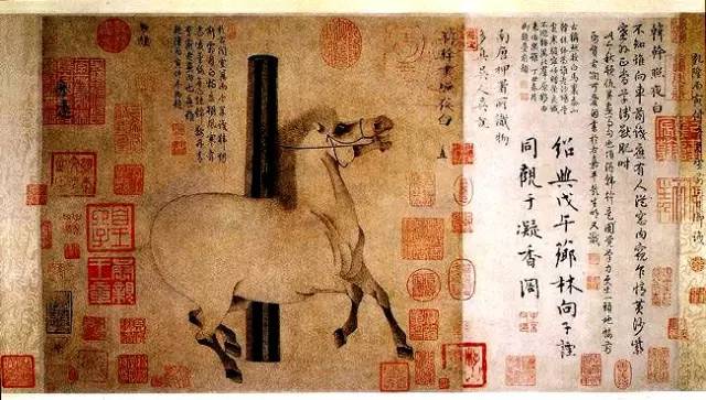 中国历代名画鉴赏图文,100幅历代名画欣赏