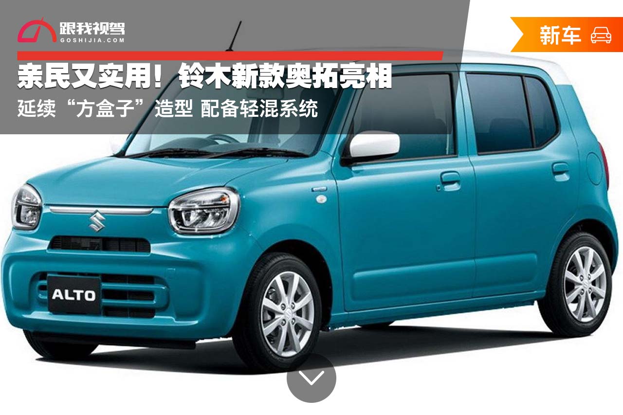铃木奥拓平价国产微型汽油小车,铃木新奥拓高配