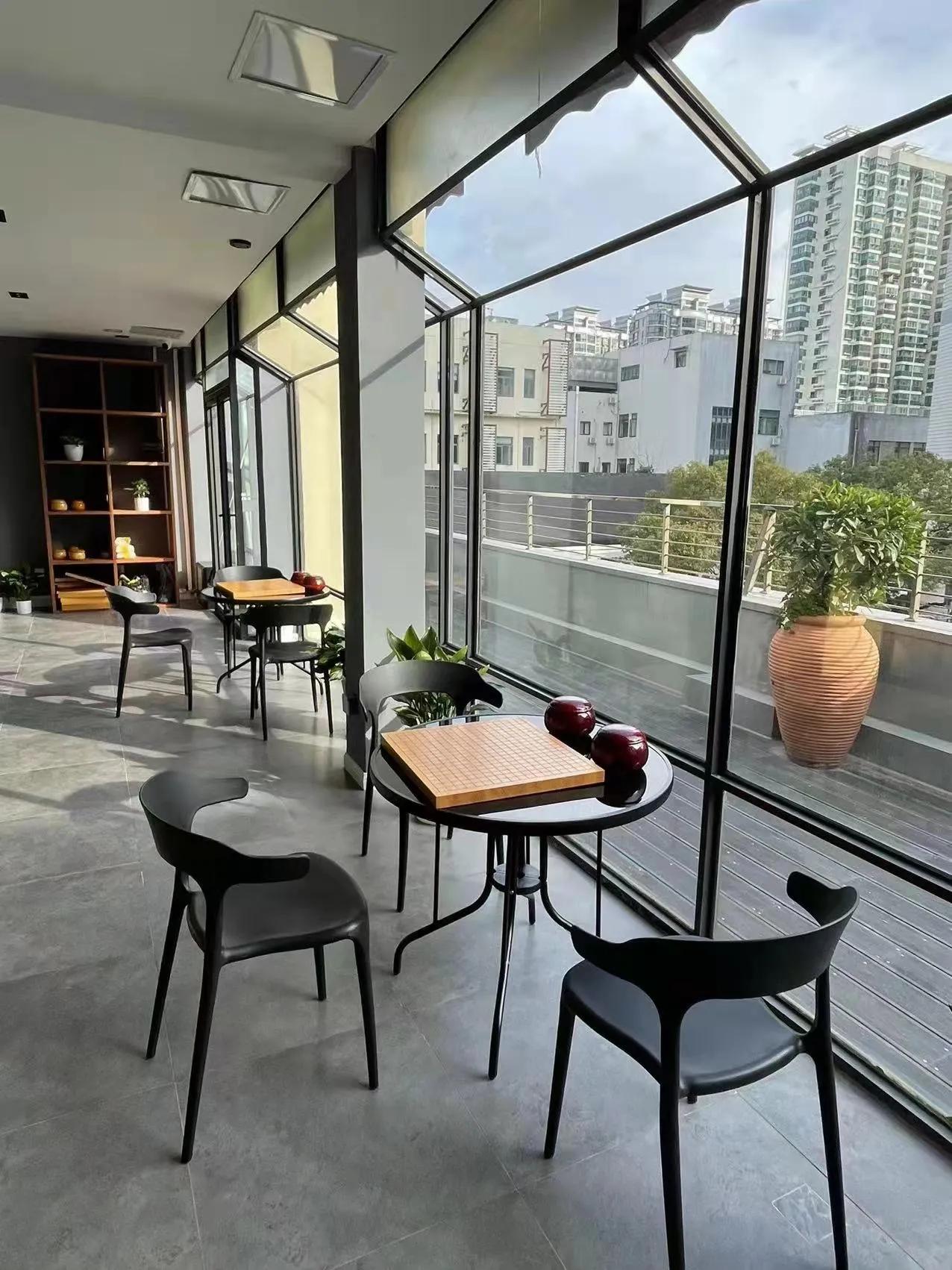 时隔十年，再次来到纹坪坊围棋社，恭喜开业大吉