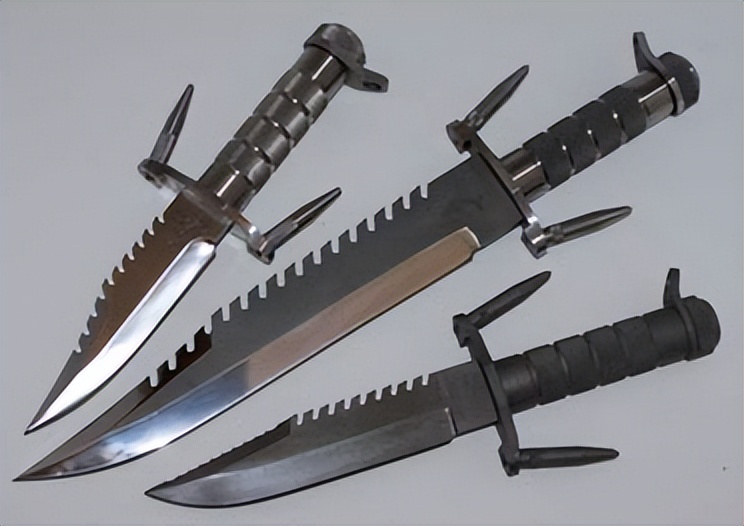 美军特种部队野外求生刀,美国海豹突击队专用刀