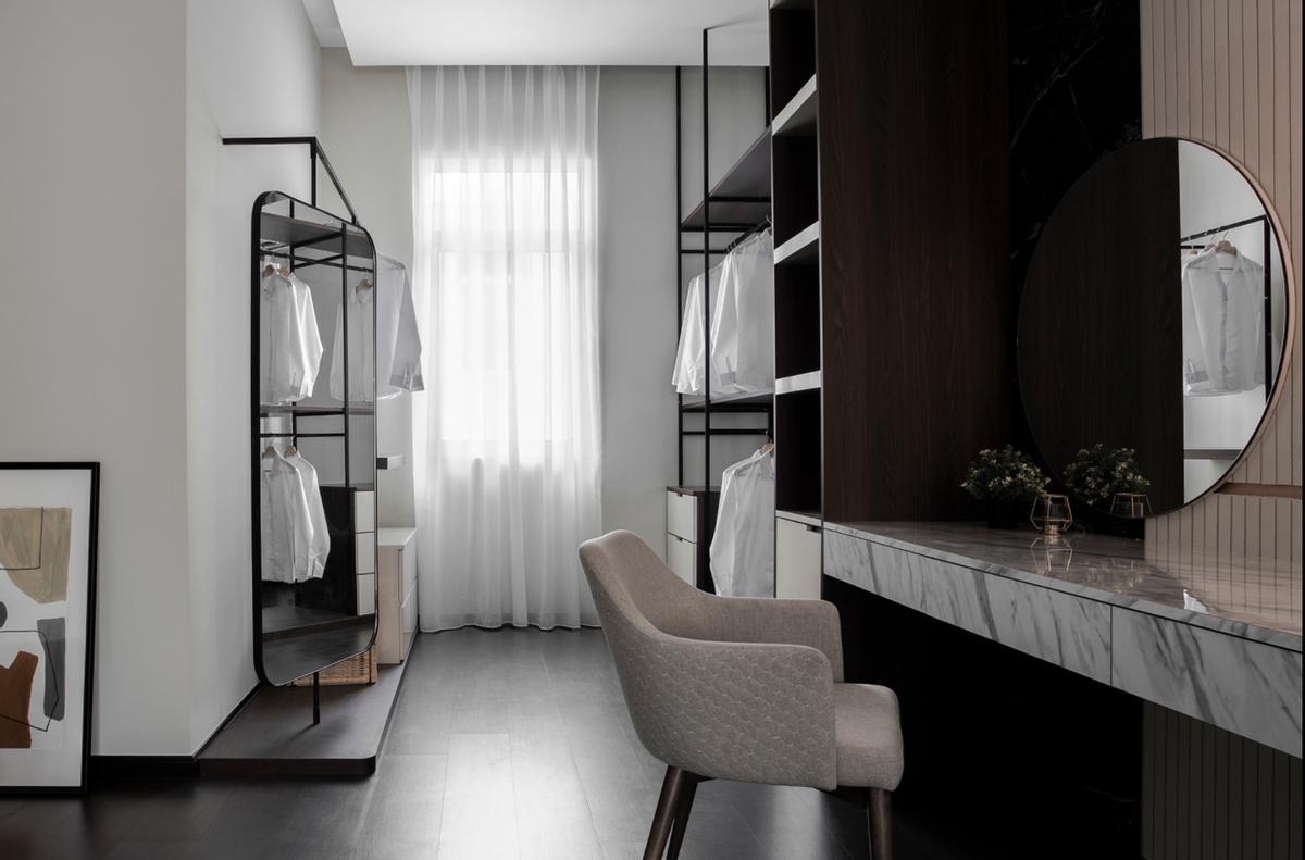 不愧是80后精英夫妻,160㎡的家设了4处办公区,宅家向往的配置了