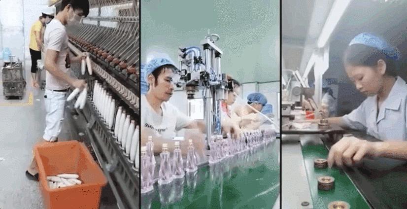 厂妹背影,厂妹长大