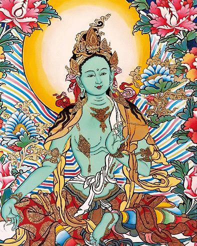 大日如来唐卡的寓意和象征,扎基拉姆前世今生唐卡什么寓意