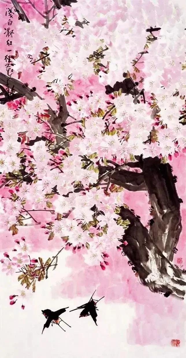 一诗一画简单描写春天的诗,写春景最美的40首诗