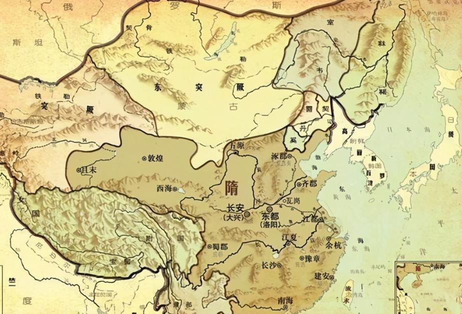 隋炀帝的国宝,隋炀帝赠日本国宝