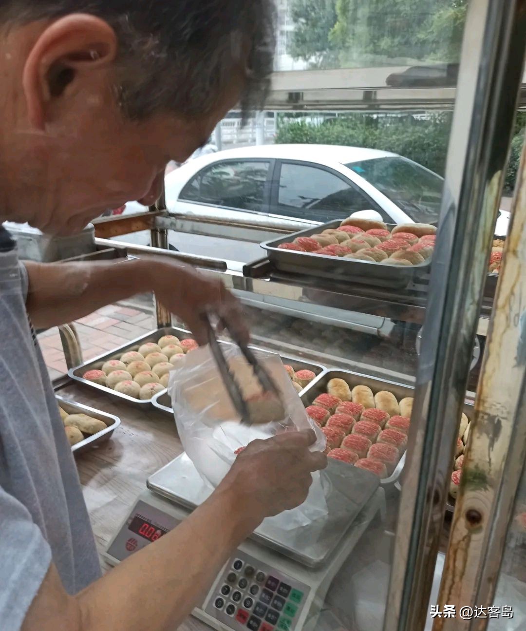 天津现做的广式点心,天津迎水道小吃街