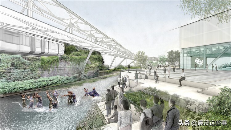 DS+R赢‘皮娜·鲍什中心’，在架高通道上观看