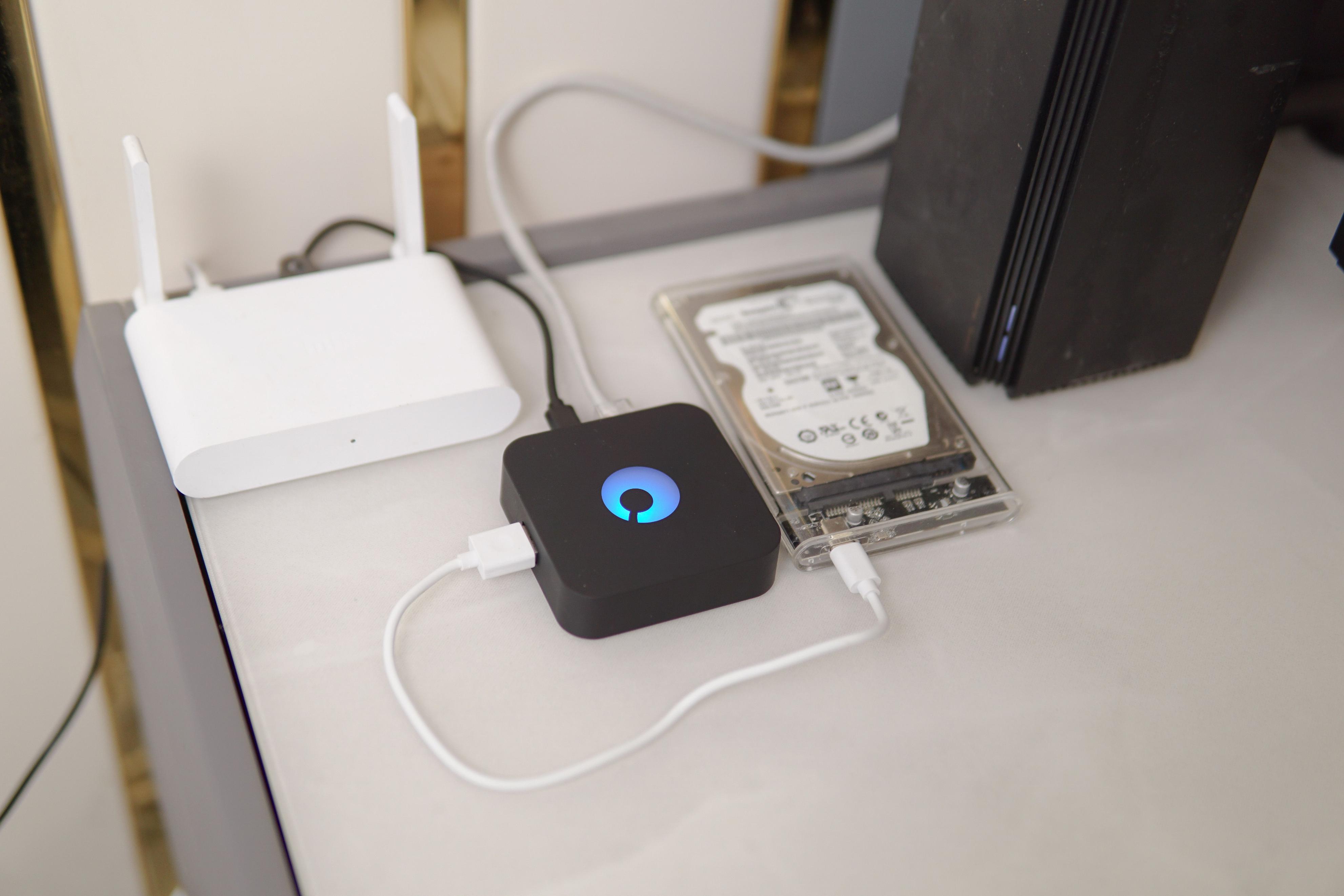 蒲公英x1和移动硬盘如何组建nas,蒲公英x1nas