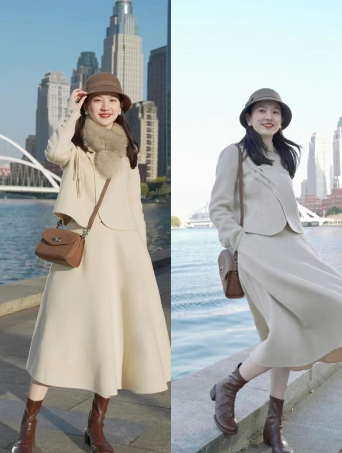 冬靴坡跟中筒,秋冬长筒靴如何选