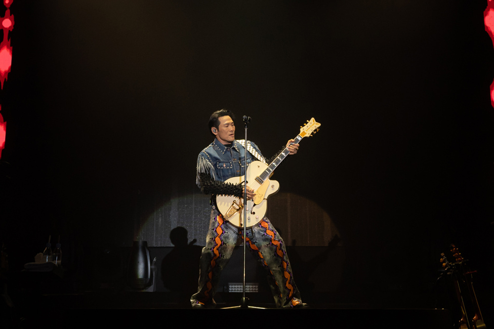 杜德伟登台,杜德伟演唱会经典场面