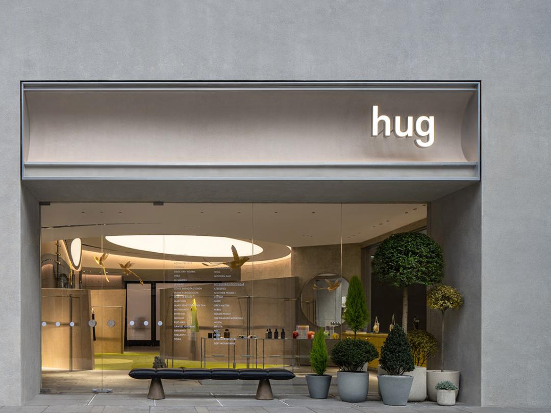 很有高级感的店招,35平店面设计