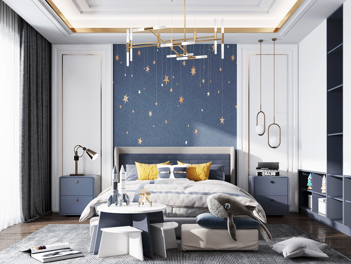 最经典的儿童房设计方案,真正的儿童房设计图