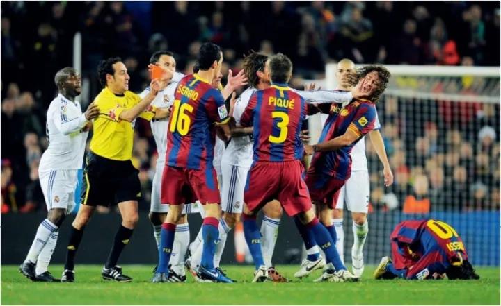 历史黄牌最多的足球比赛,足球历史上红牌最多的比赛