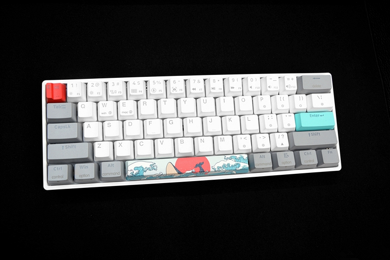 小呆虫珊瑚海机械键盘能不能改装,小呆虫gk96珊瑚海键帽