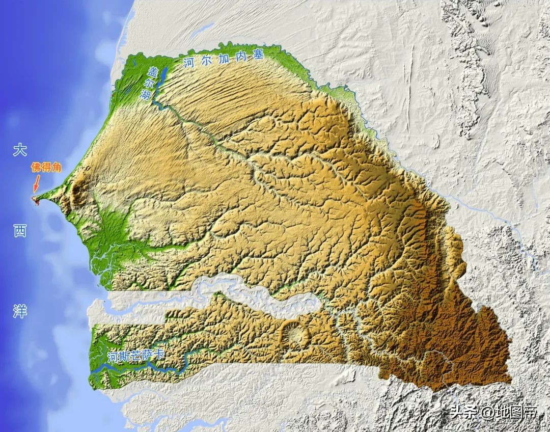 南非东非西非中非,南非中非西非