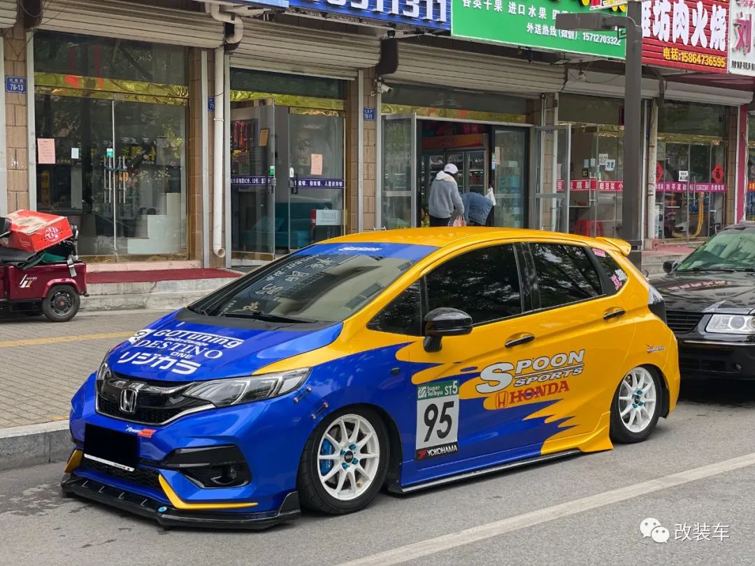一代飞度spoon改装,spoon涂装美系车