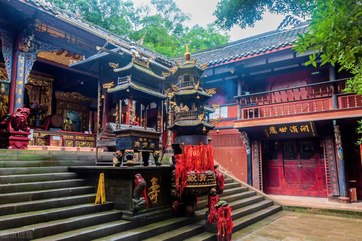 中国十大佛教名山排名图片,四大佛教名山哪个人气最大