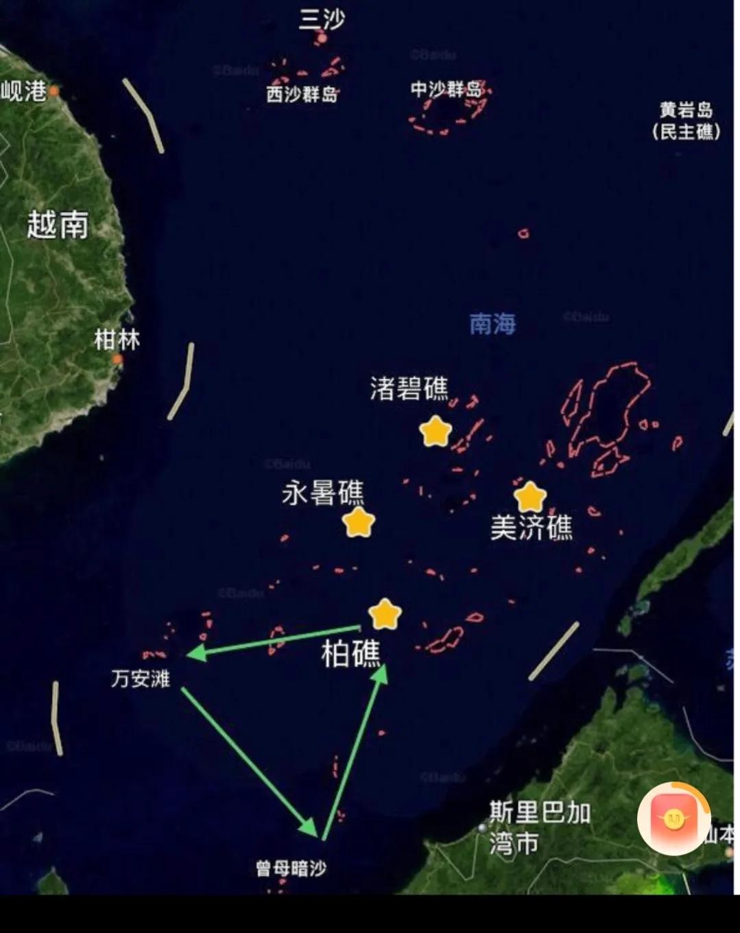 毕生礁战略价值,半月礁的战略价值