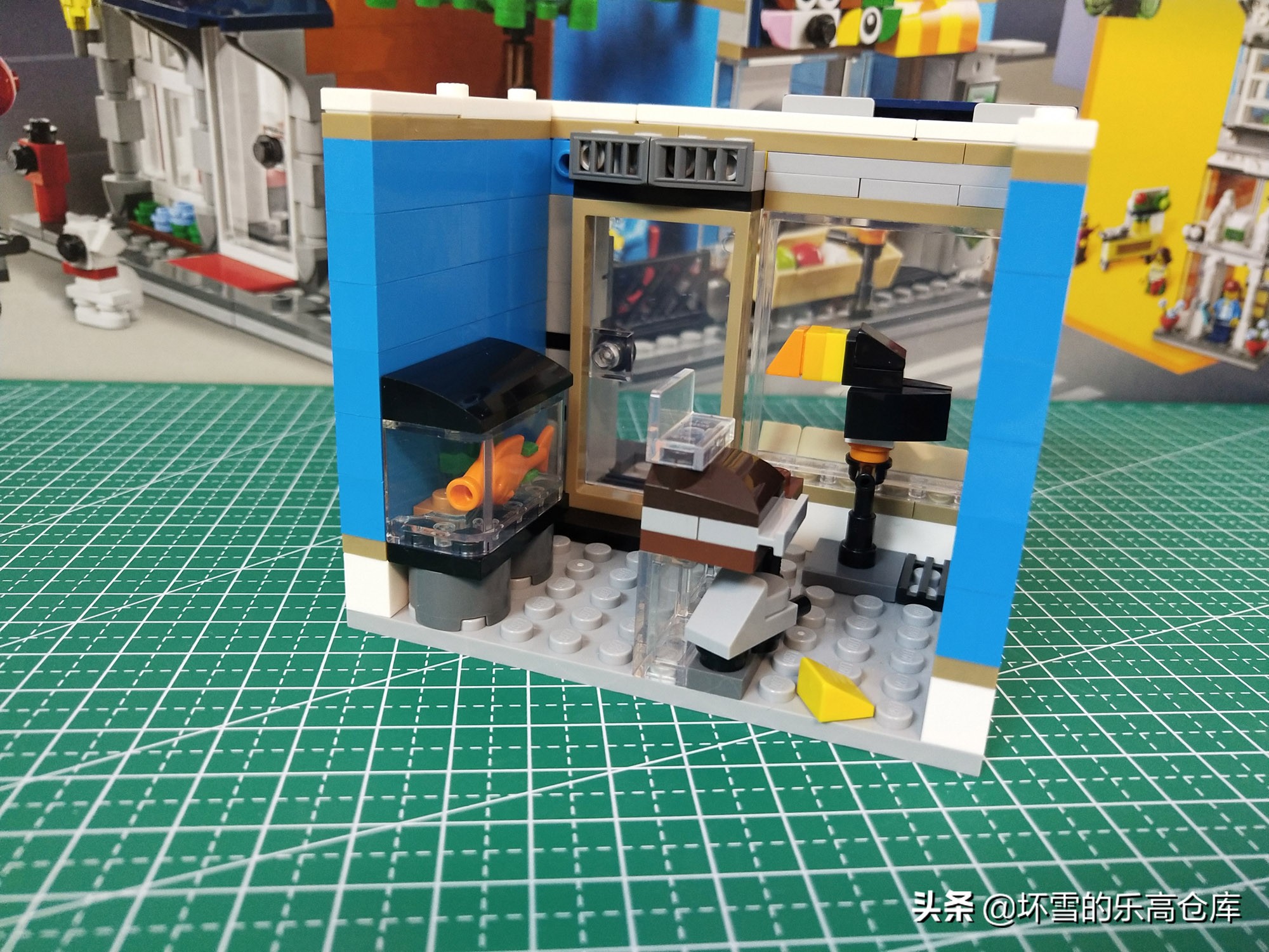 又大又炫酷的城市乐高,乐高创意百变街