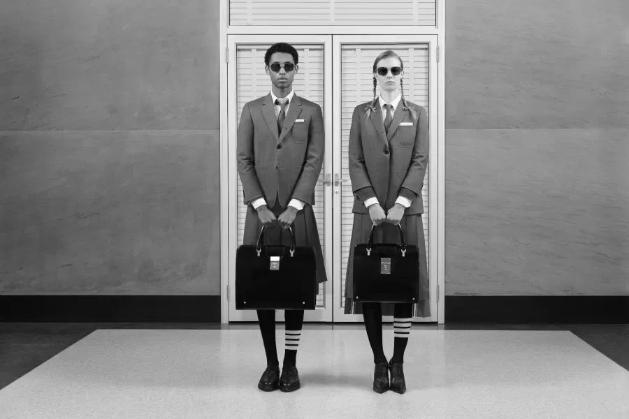 杂志中的thombrowne,最适合thombrowne的明星