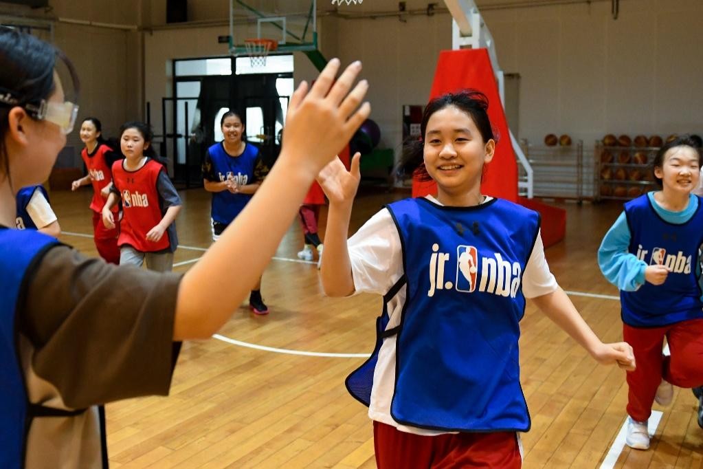 天津东丽区有支女子“灌篮高手”