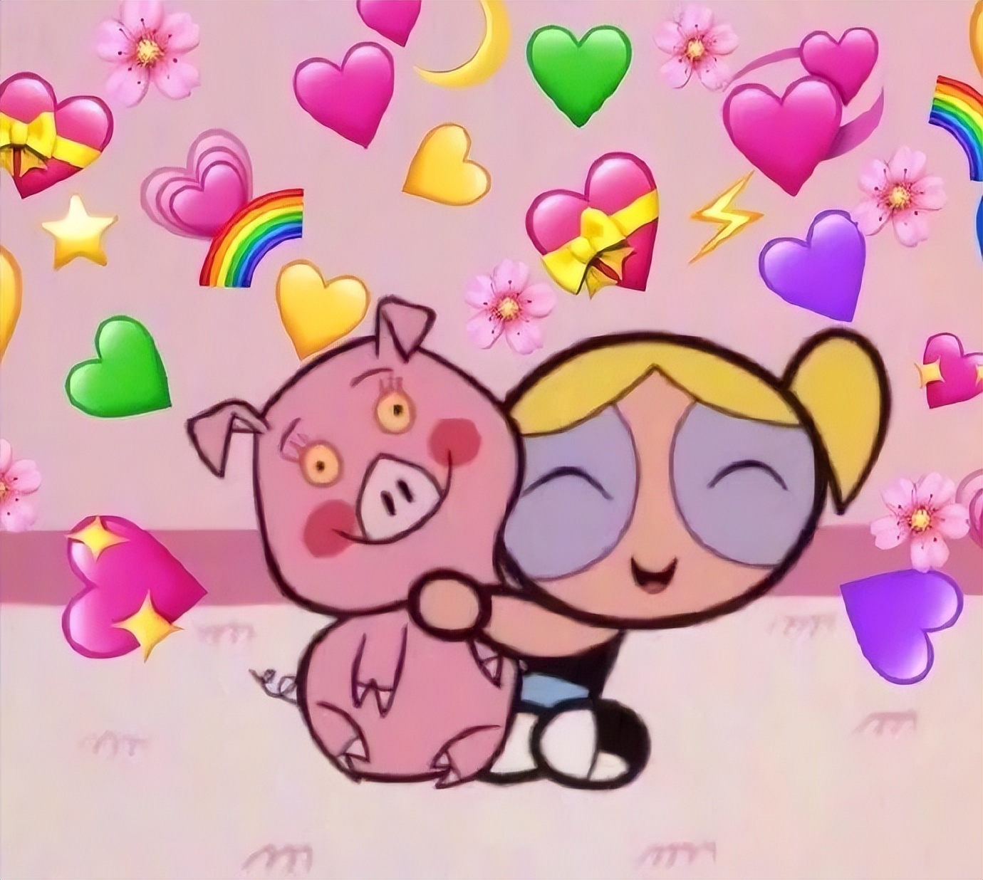 爱心中枪表情包,爱心表情包教程