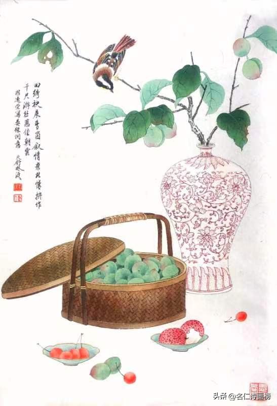 名仁诗画榜（五）致敬五月