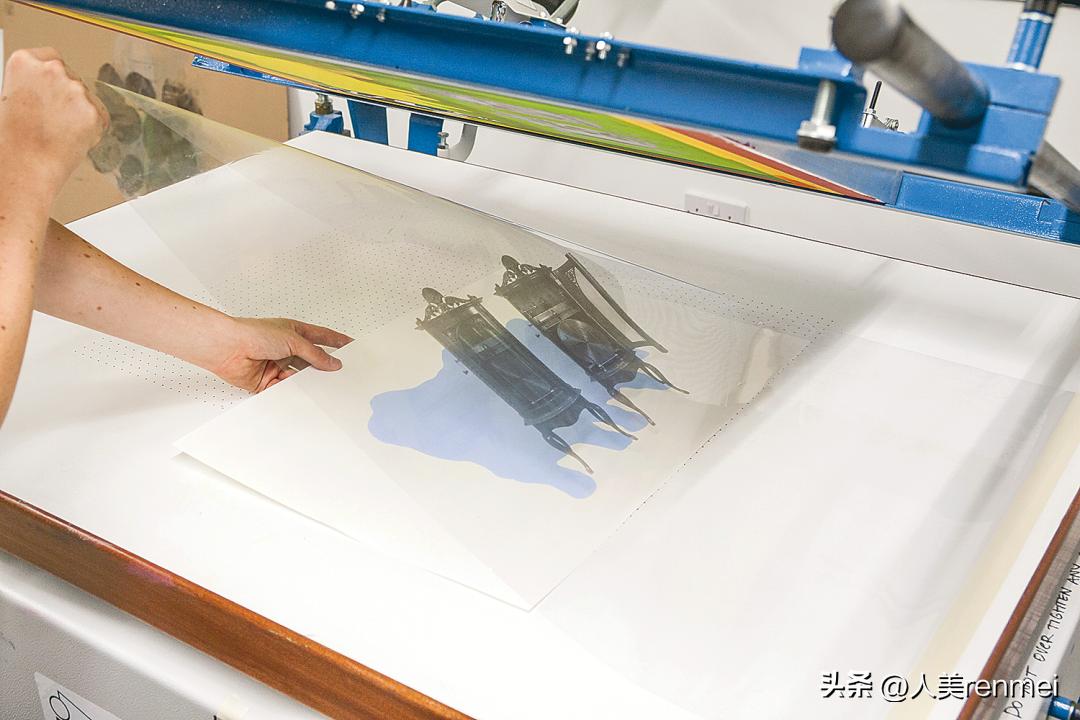 好看丝网印素材,丝网印作品图片