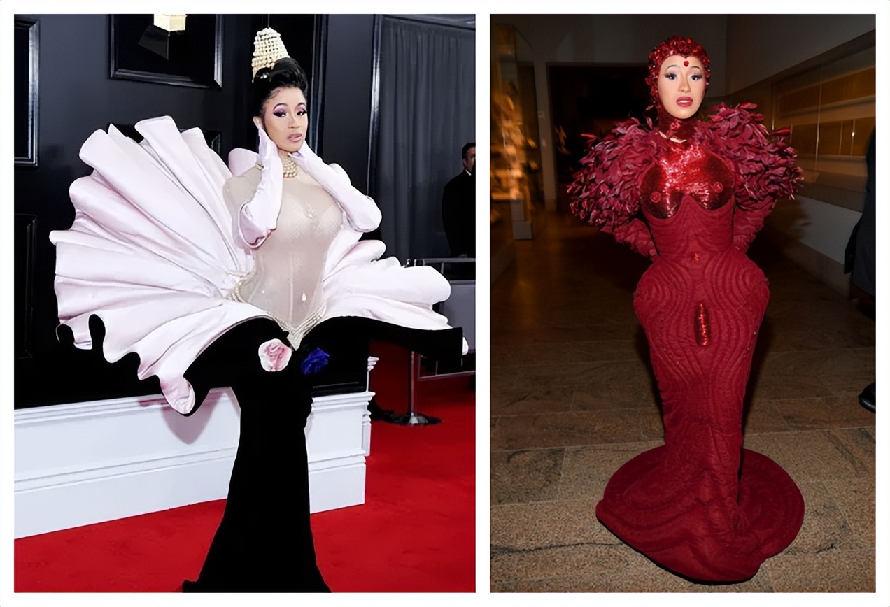 拖把头、海底生化人穿搭，美国这最受瞩目的一夜，如“群魔乱舞”