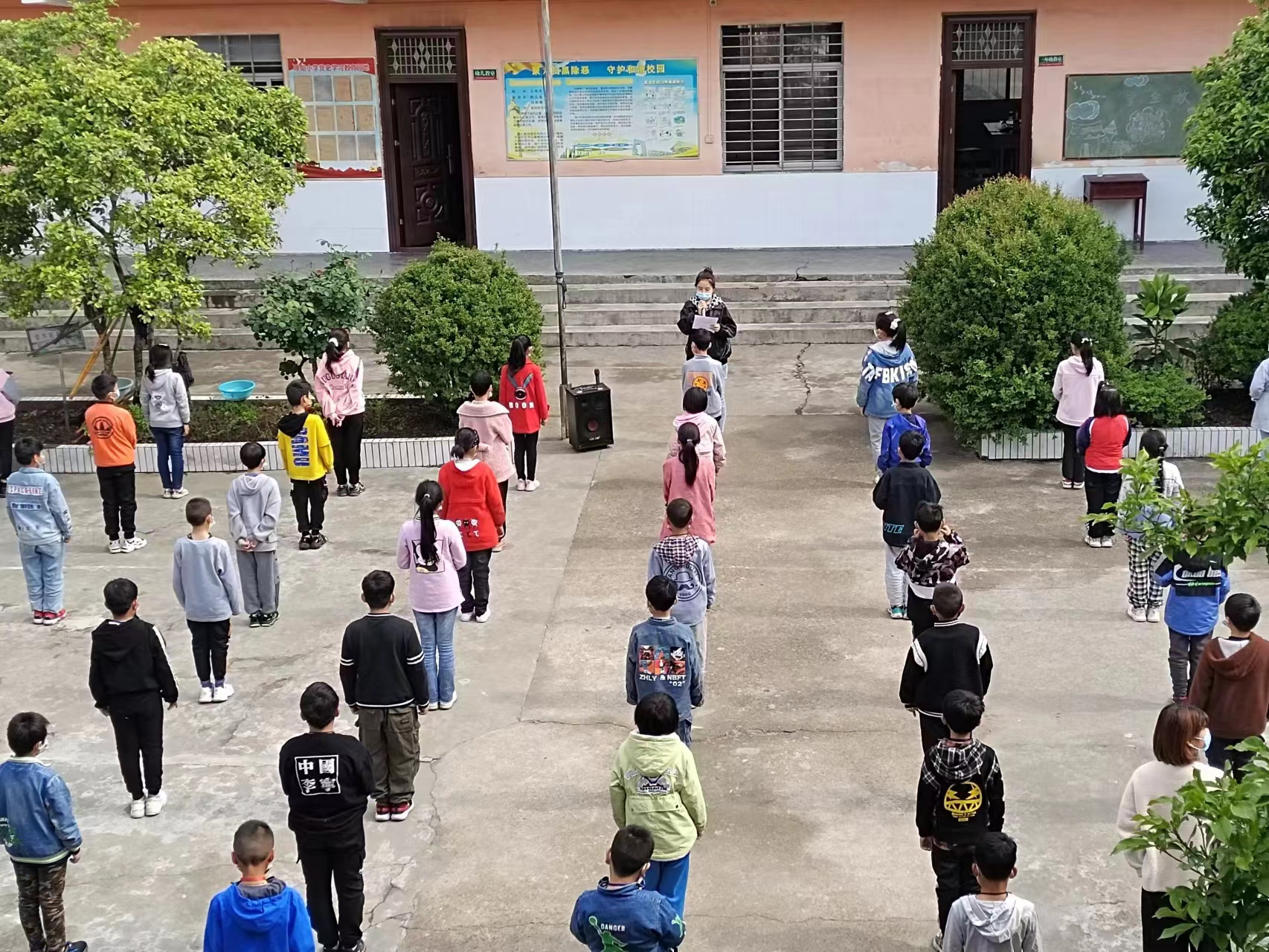 扫黑除恶扬正气，净化校园创平安—陈阳小学举行扫黑除恶专项活动