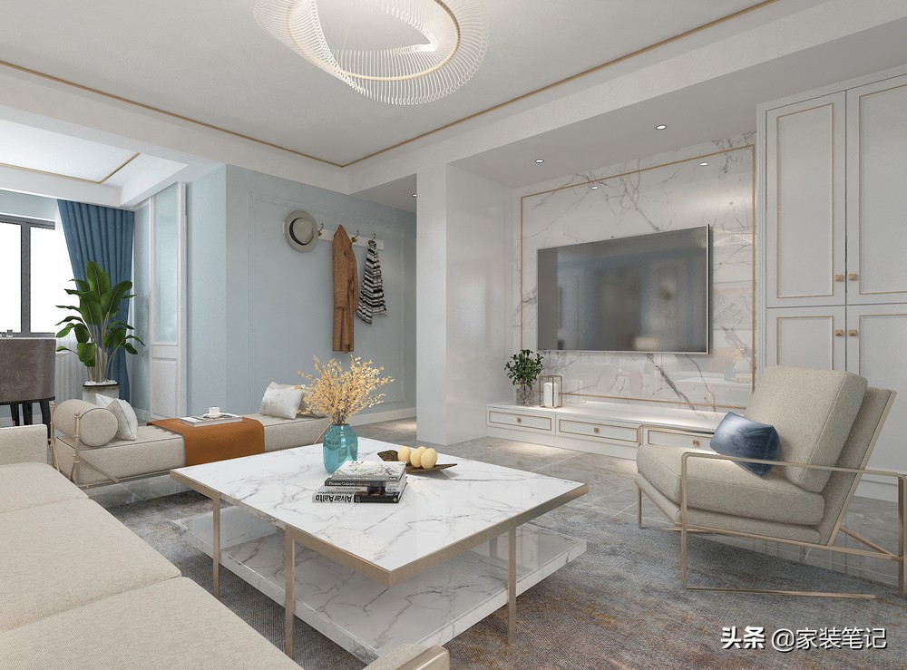 上海80后小夫妻装修,温馨又时尚80后夫妻简约婚房装修