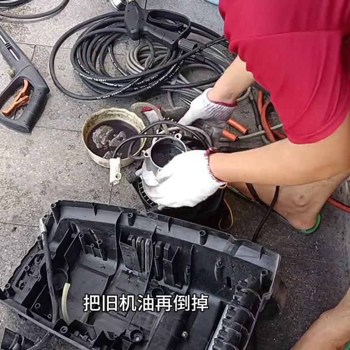 亿力洗车机压力不足维修视频,亿力洗车机压力小怎么回事