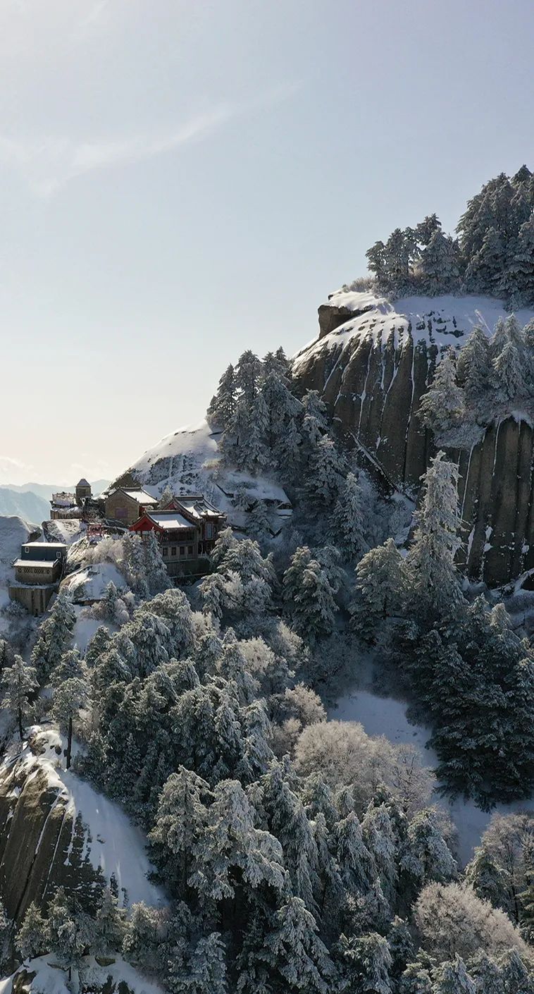 冬季的华山旅游攻略,华山冬季旅游攻略图