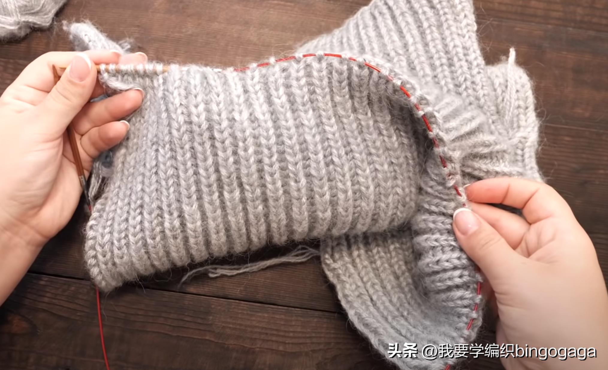 简单的女冬风雪帽编织,秋冬大帽檐帽子编织