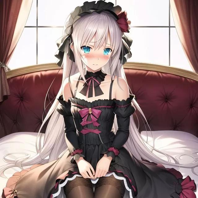 二次元3d动漫美女壁纸手绘,ai二次元壁纸动漫美女