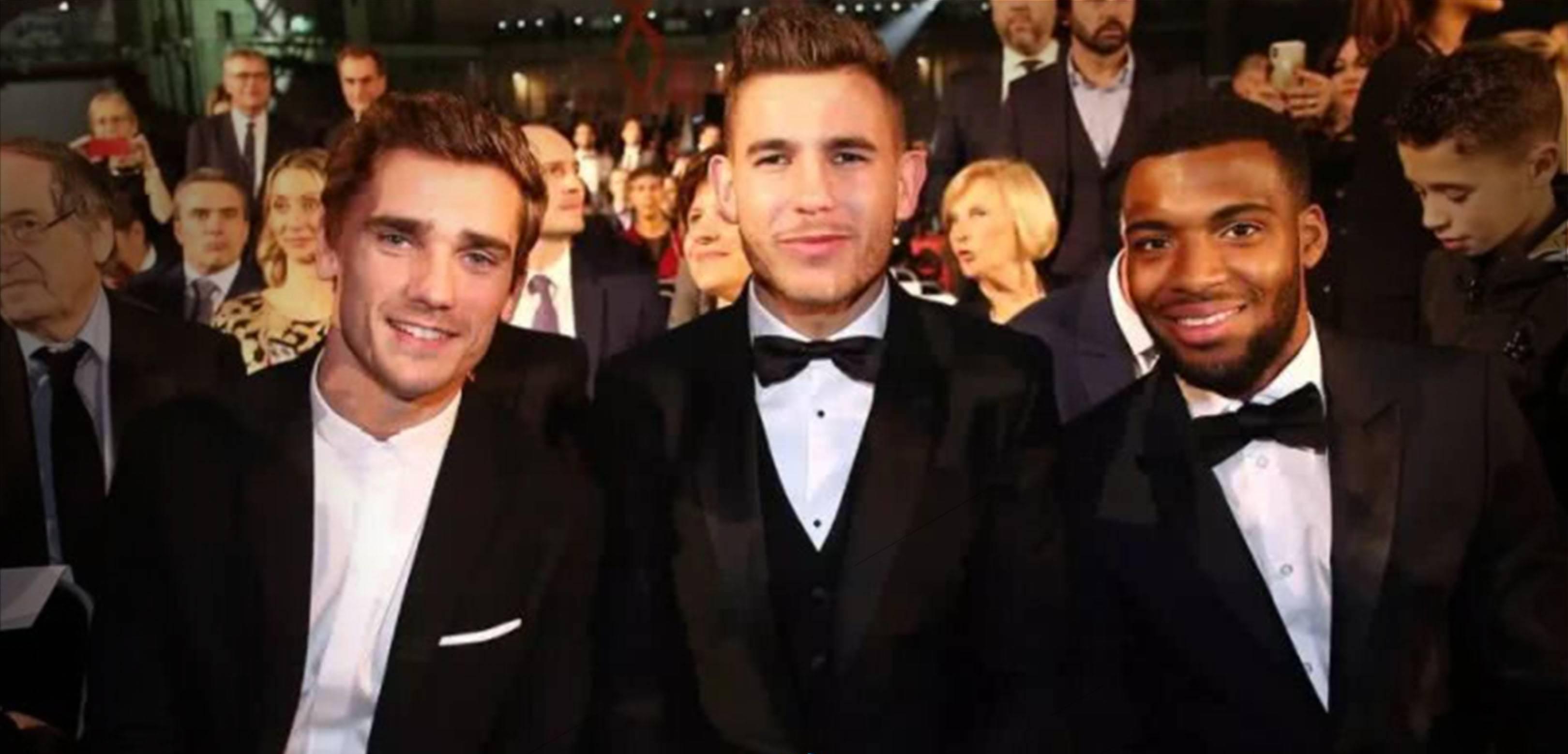 格列兹曼进球后示爱女友,格列兹曼示爱妻子