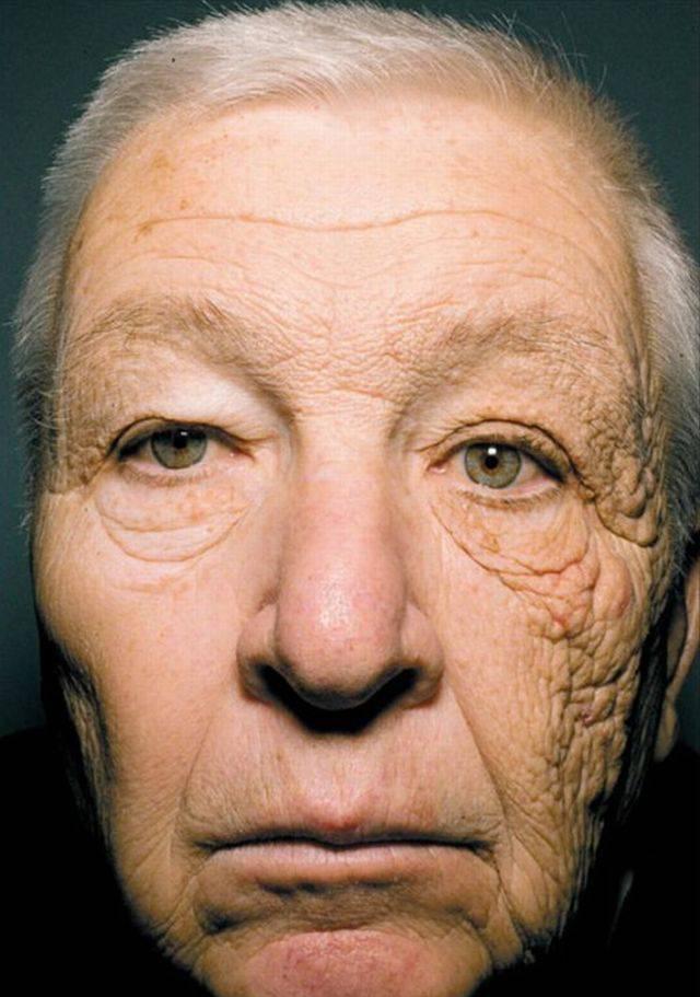 78个真实有趣的照片：山顶的足球场，老树与佛像，老司机脸部皮肤