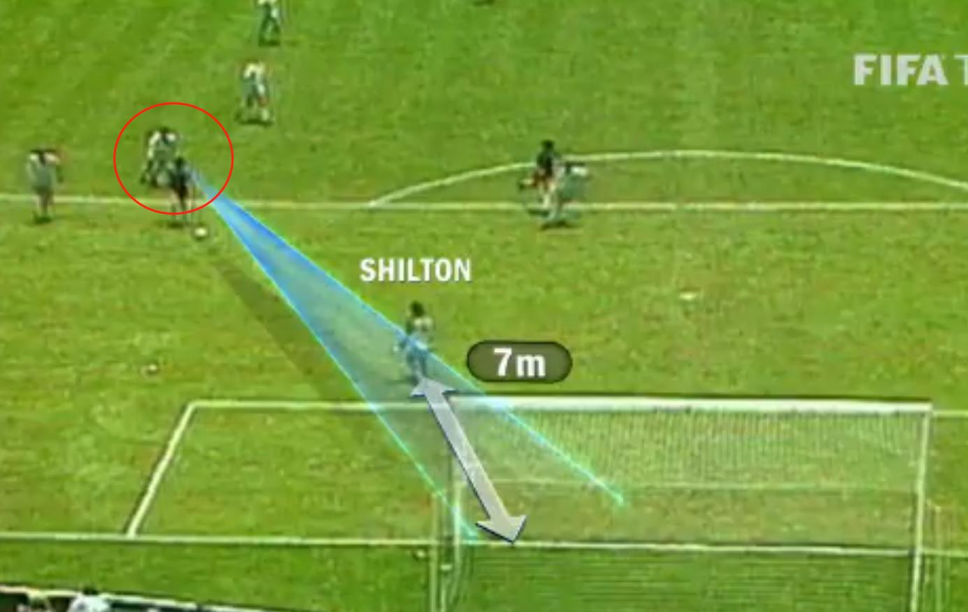 马拉多纳上帝之手被收回,马拉多纳世界杯受伤