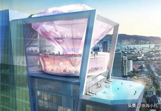 珠海的高楼大厦,珠海未来摩天大楼