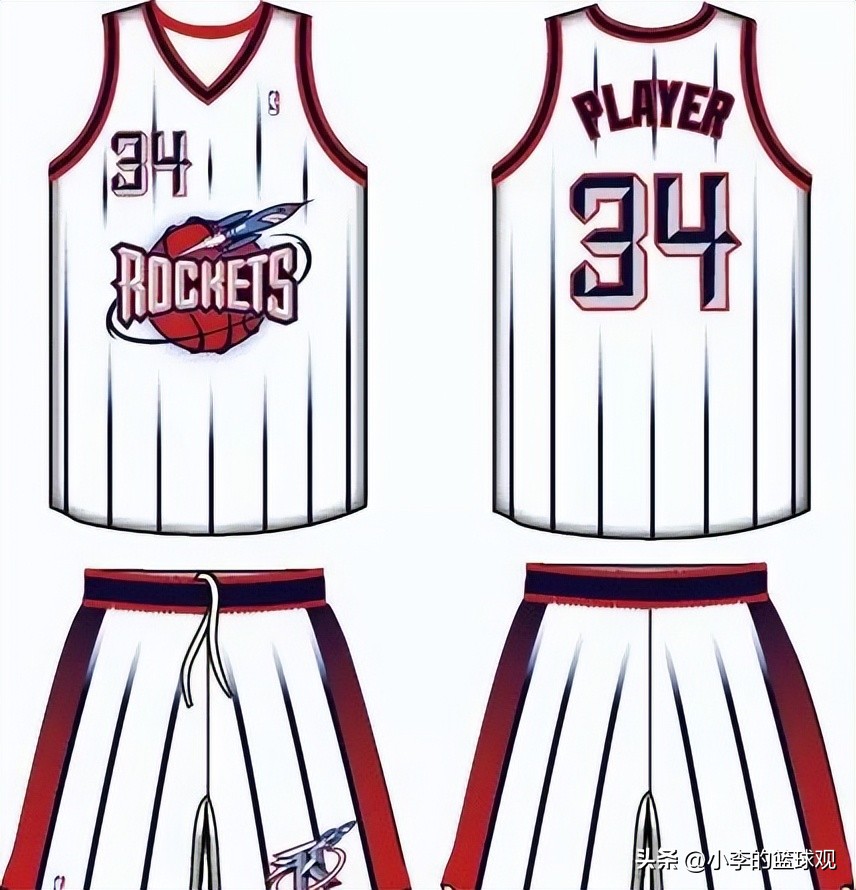 火箭历年城市版球衣,火箭4号球衣有哪些
