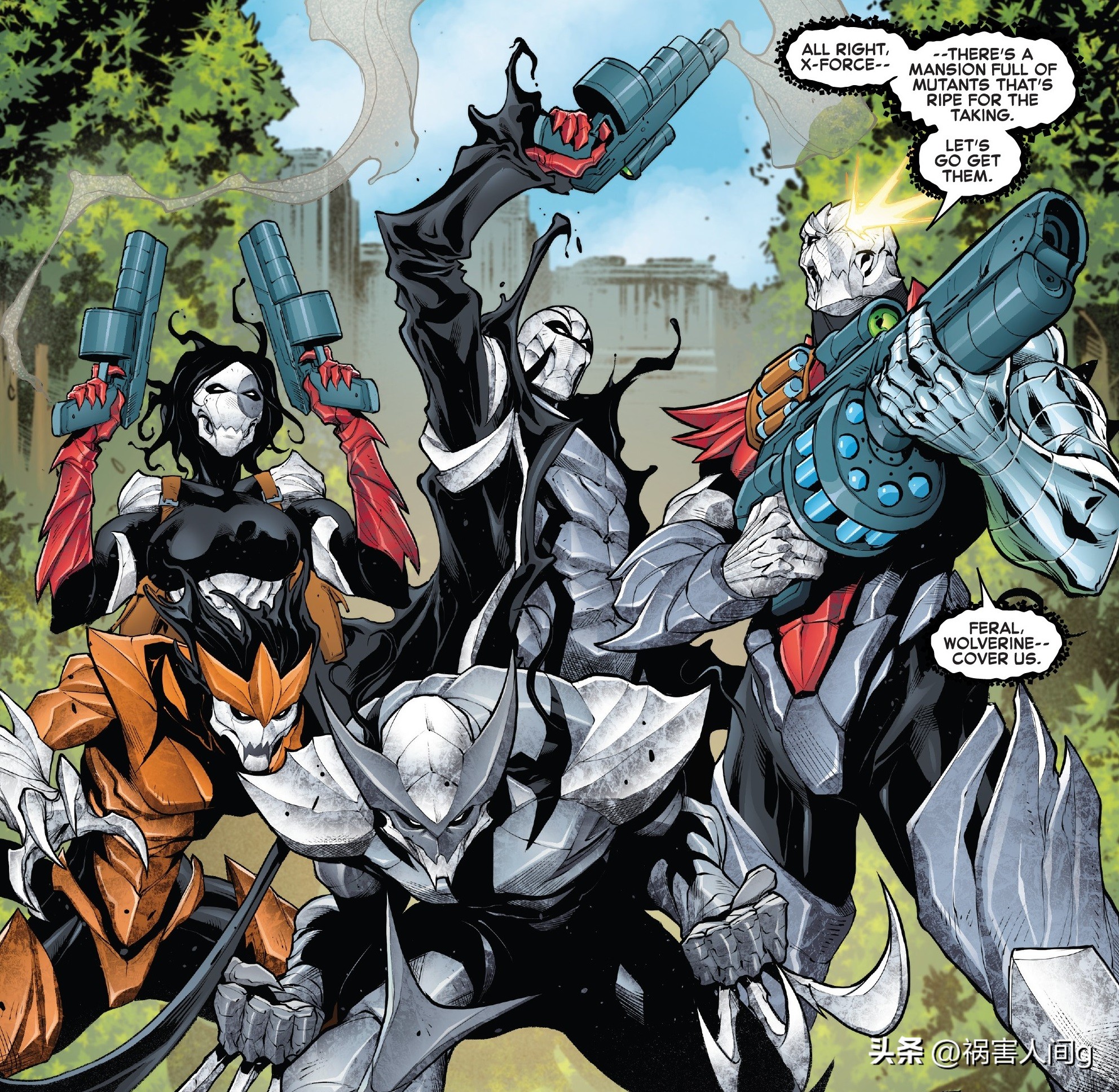 漫威毒液共生体图片,漫威毒药战士