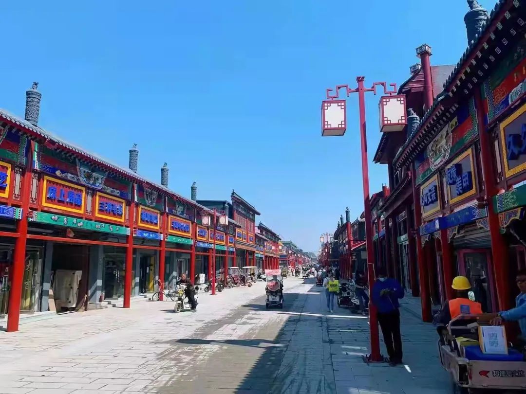 涿州鼓楼大街停车场,涿州鼓楼大街翻新