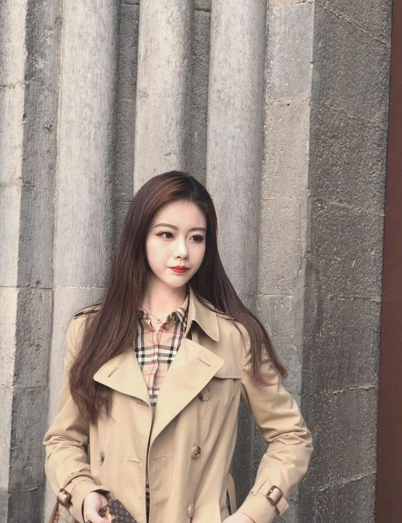 初春OOTD🧸今日份Burberry女孩🏻