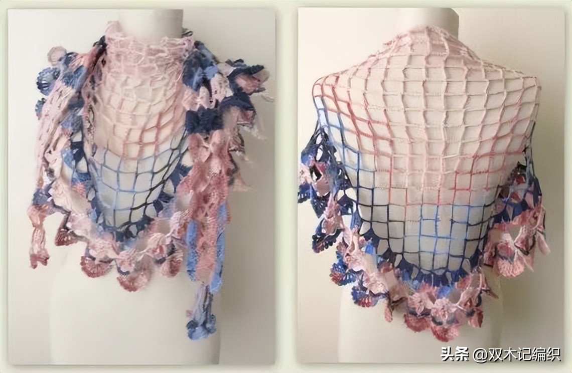 温暖的围巾,慵懒风的围巾披肩