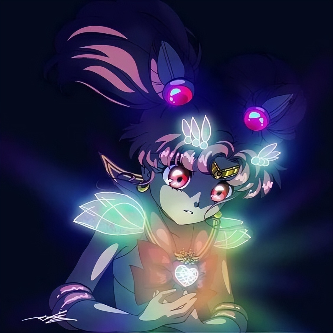 黑化的美少女战士,暗黑的美少女战士