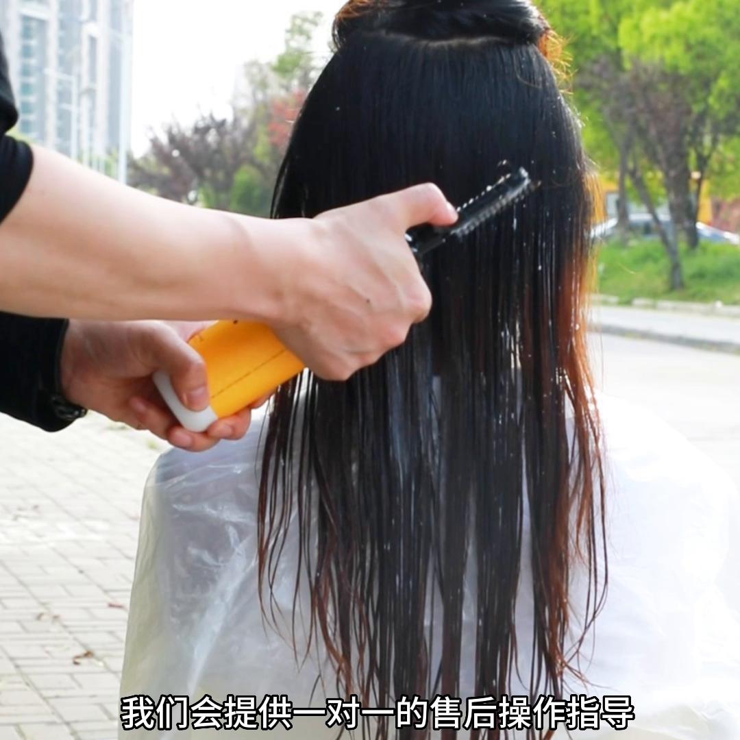 沙发自然卷做柔顺操作方法,沙发毛躁自然卷